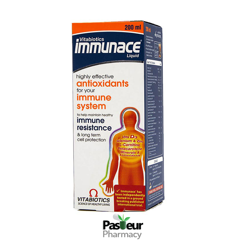 شربت ایمیونیس ویتابیوتیکس | Vitabiotics Immunace Liquid