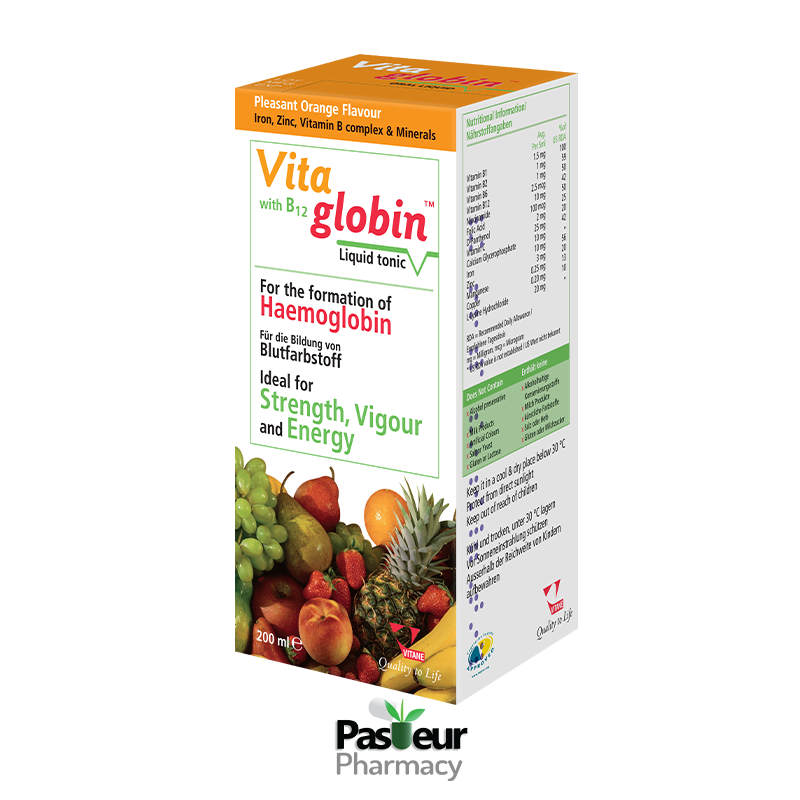 شربت ویتاگلوبین ویتان | Vitane Vitaglobin Oral Liquid with B12