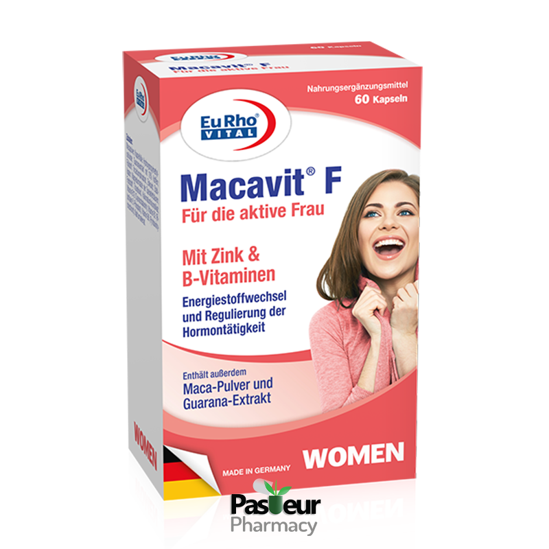 ماکاویت اف یوروویتال مخصوص خانم ها | EuRho Vital Macavit F