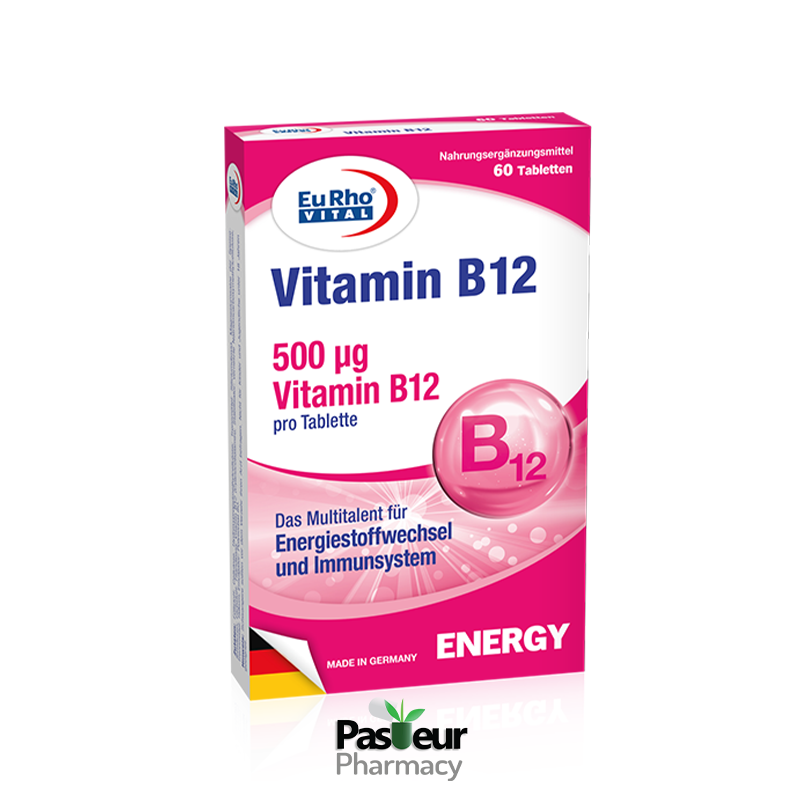 ویتامین ب12 یوروویتال | Eurho Vital Vitamin B12