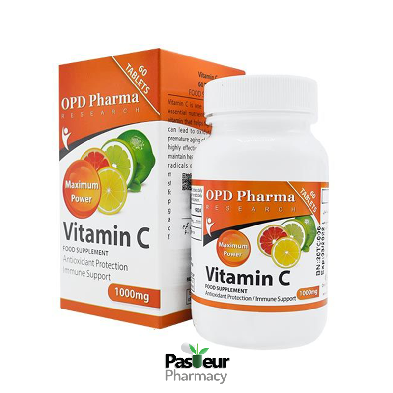 ویتامین ث 1000 میلی گرم او پی دی فارما | OPD Pharma Vitamin C 