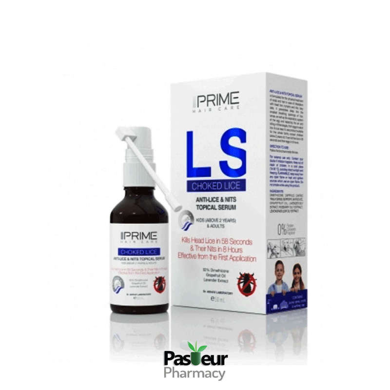 سرم مو ضد شپش پریم | Prime LS Anti Lice & Nits Topical Serum