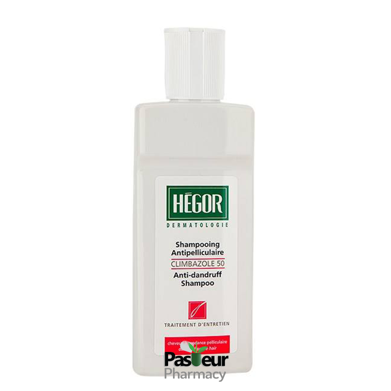 شامپو ضد شوره کلیمبازول 50 هگور | Hegor Climbazole 50 Anti Dandruff Shampoo