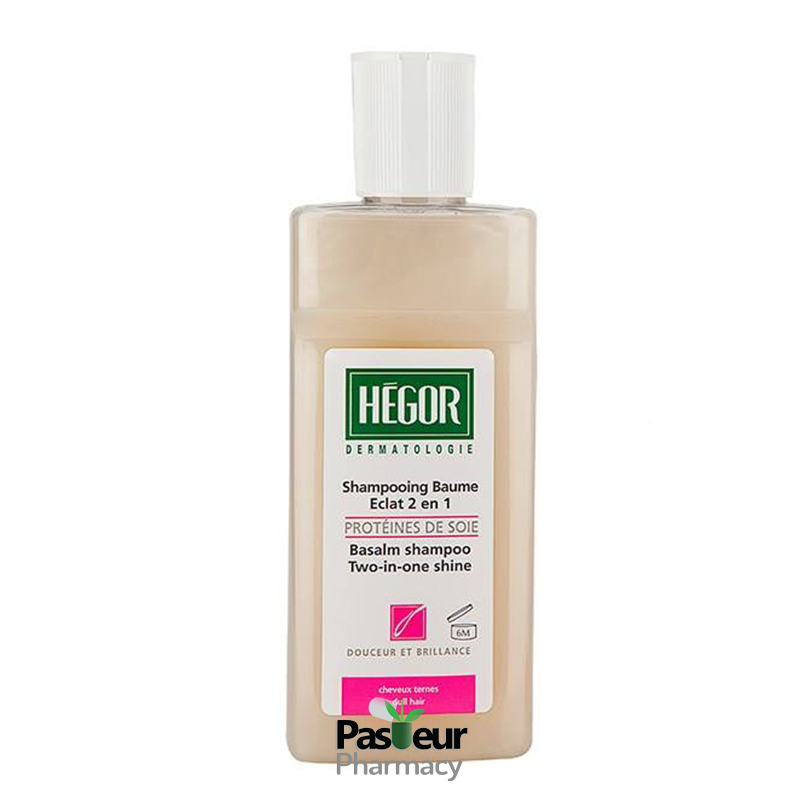 شامپو حالت دهنده و براق کننده هگور | Hegor Silk Proteines Balsam Shampoo
