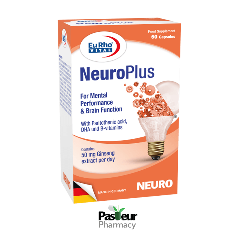کپسول نورو پلاس یوروویتال | Eurho Vital Neuro Plus