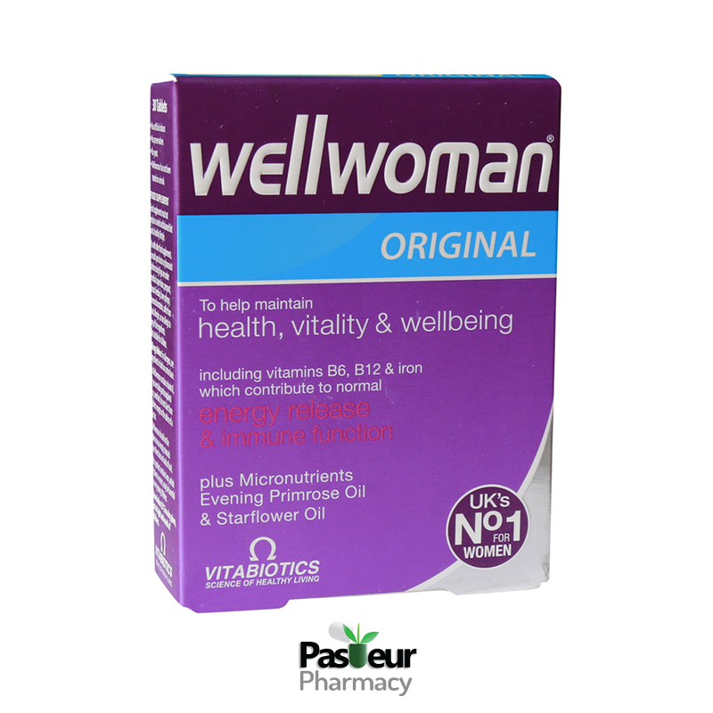 کپسول ول وومن اورجینال ویتابیوتیکس | Vitabiotics Wellwoman Original