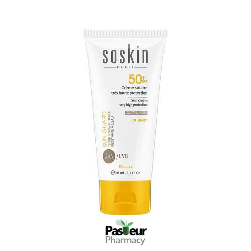 ضد آفتاب رنگی ساسکین | Soskin Sunscreen 01 Light