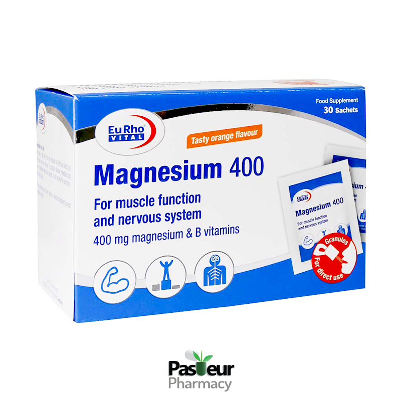 ساشه منیزیم 400 یوروویتال | Eurho Vital Magnesium 400