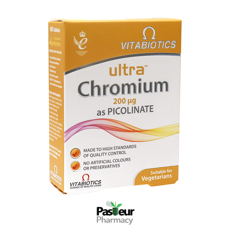 قرص اولترا کروم ویتابیوتیکس | Vitabiotics Ultra Chromium