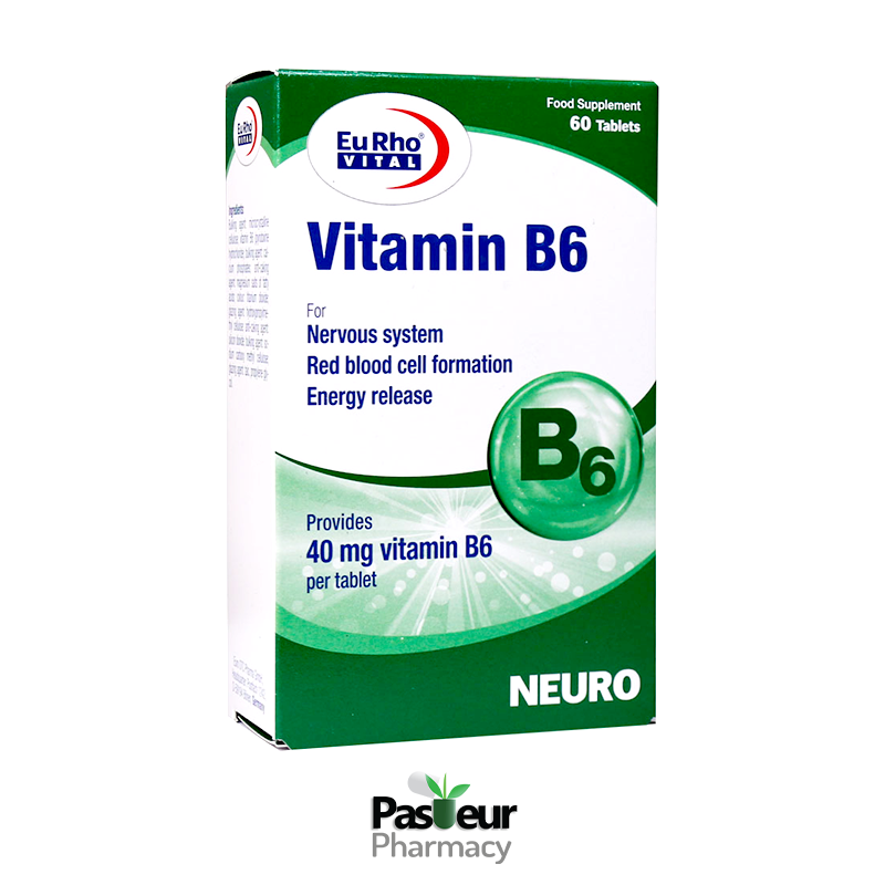 ویتامین B6 یورو ویتال | Eurhovital Vitamin B6