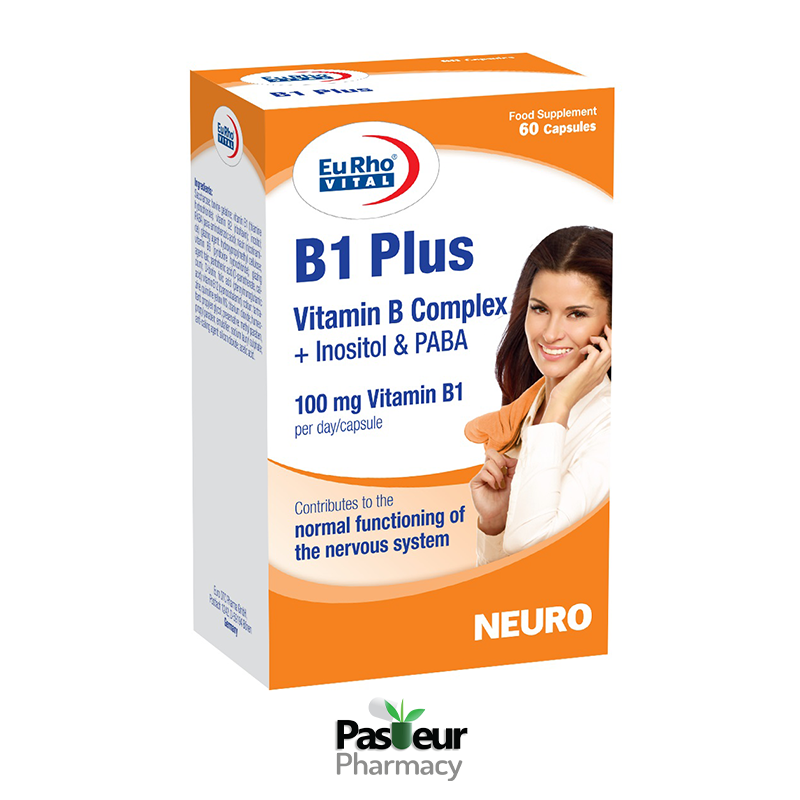 کپسول ویتامین B1  پلاس یوروویتال | Eurhovital B1 Plus